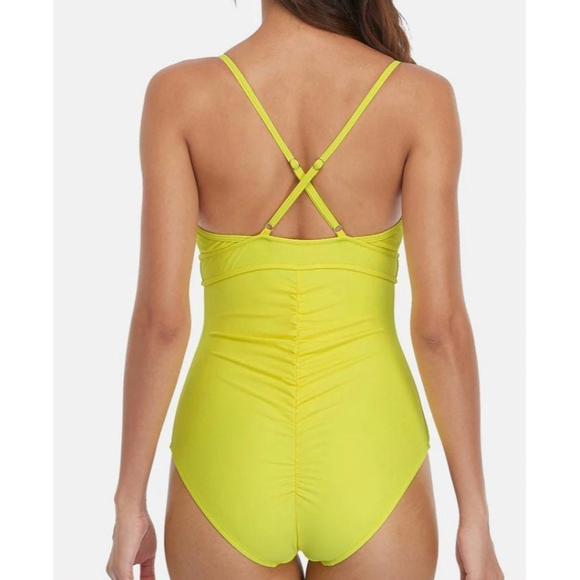 My Charmo Halter One Piece Swimsuit NWT - Picture 3 of 8